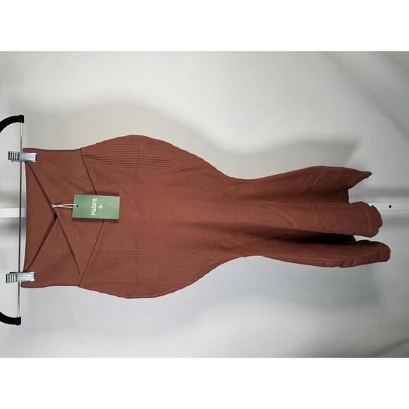 NWT Halara Rust Mermaid Body Con Midi Skirt Size Small - Picture 3 of 8
